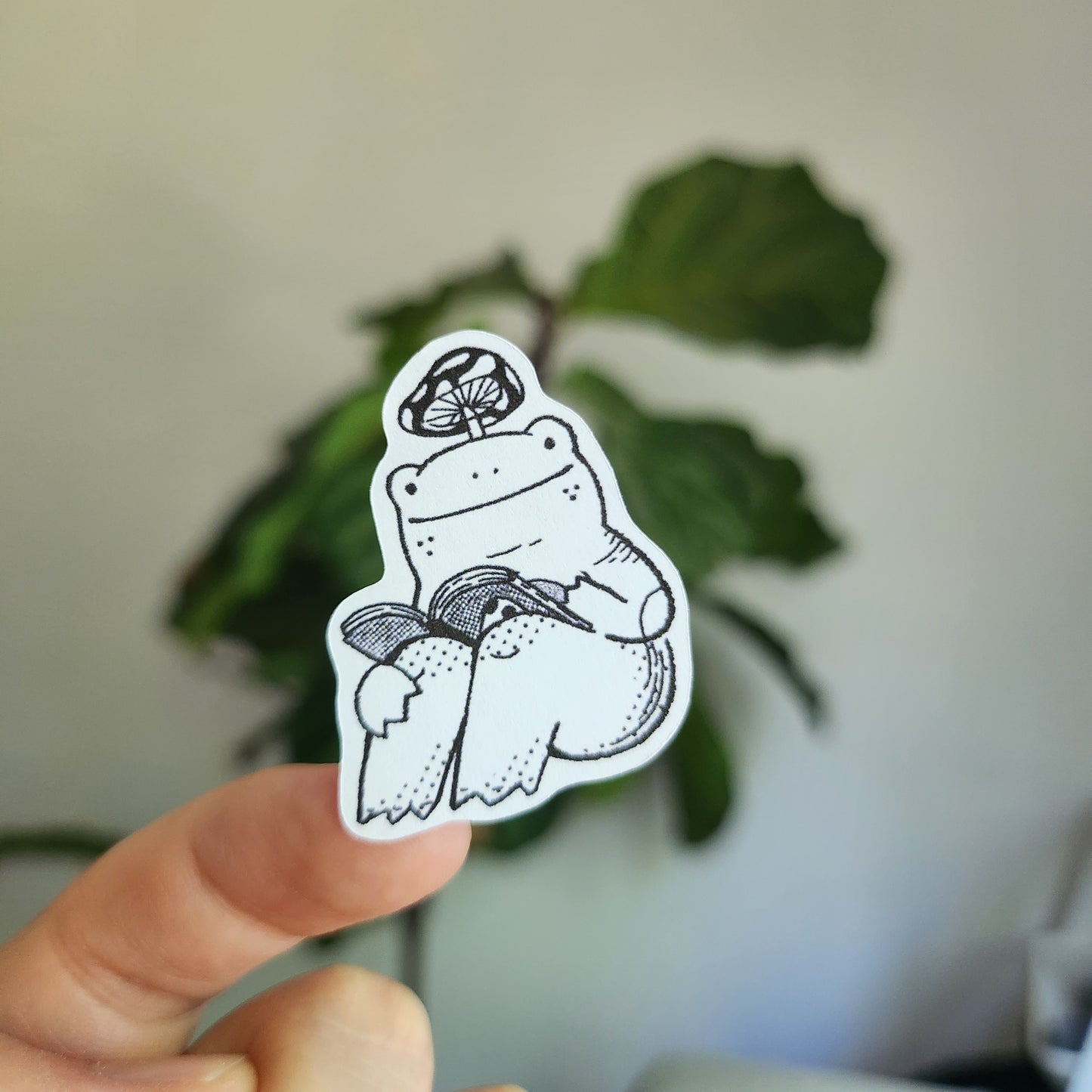 Handmade 'Mushroon LOVER' Sticker