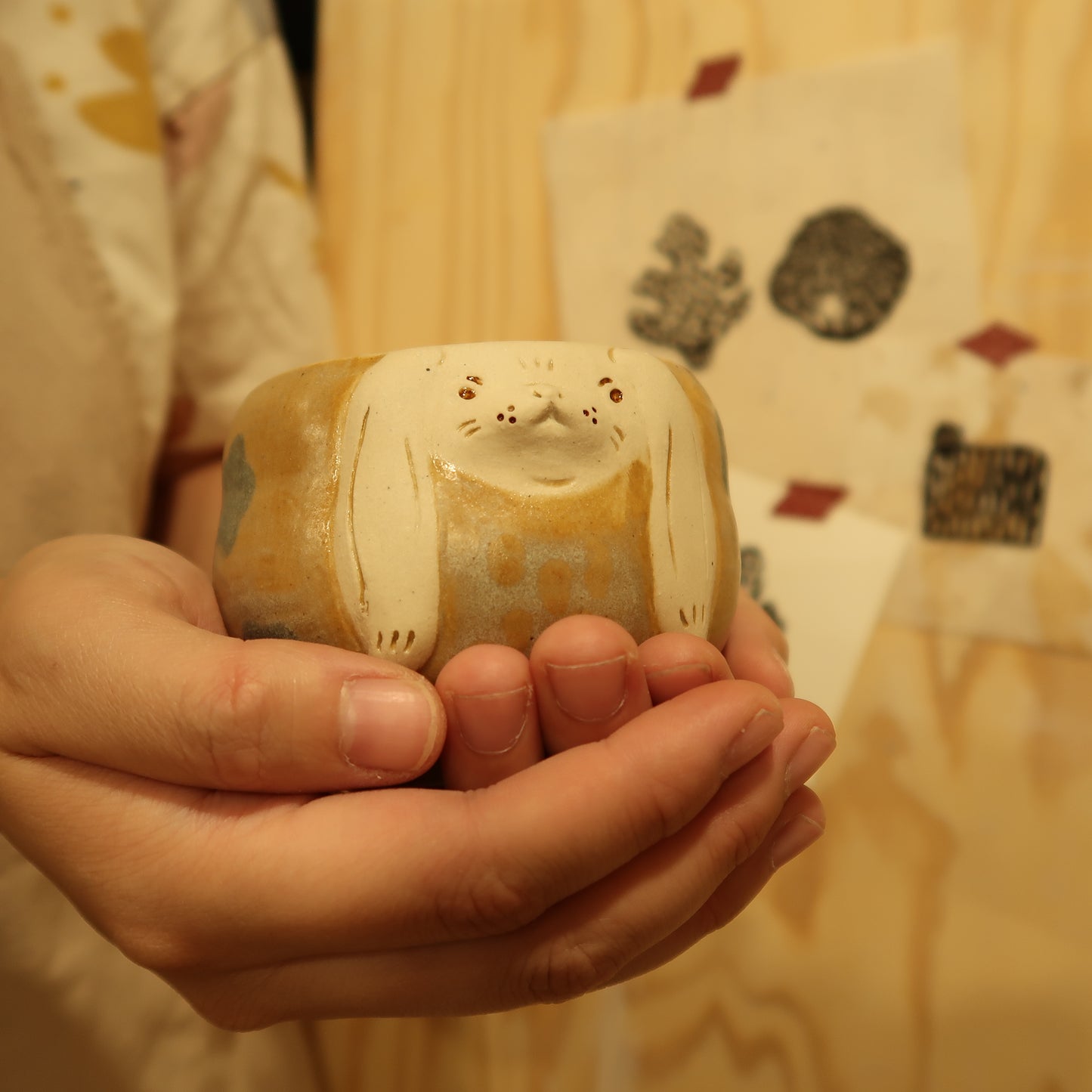 Bunny(兔)Fortune Pot